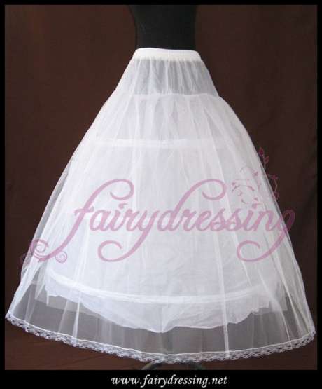 J-004 Petticoat for wedding dress big A form
