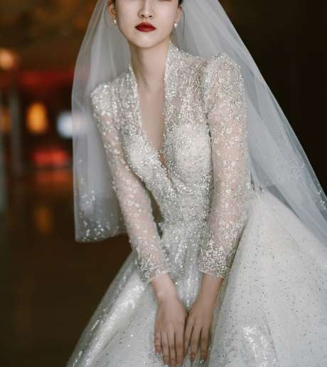 MY22-052 Robe de mariée/ Robe de mariage/ Tous les tailles/ Sur Mesures-【Livraison gratuite 】