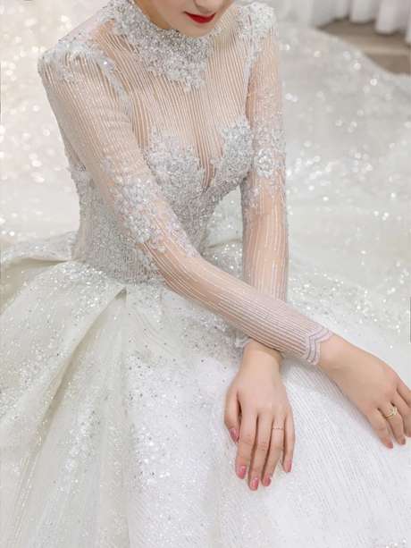 MY22-053 Robe de mariée/ Robe de mariage/ Tous les tailles/ Sur Mesures-【Livraison gratuite 】